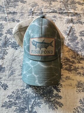 Fishpond Men's  Hat with Fish Patch Logo